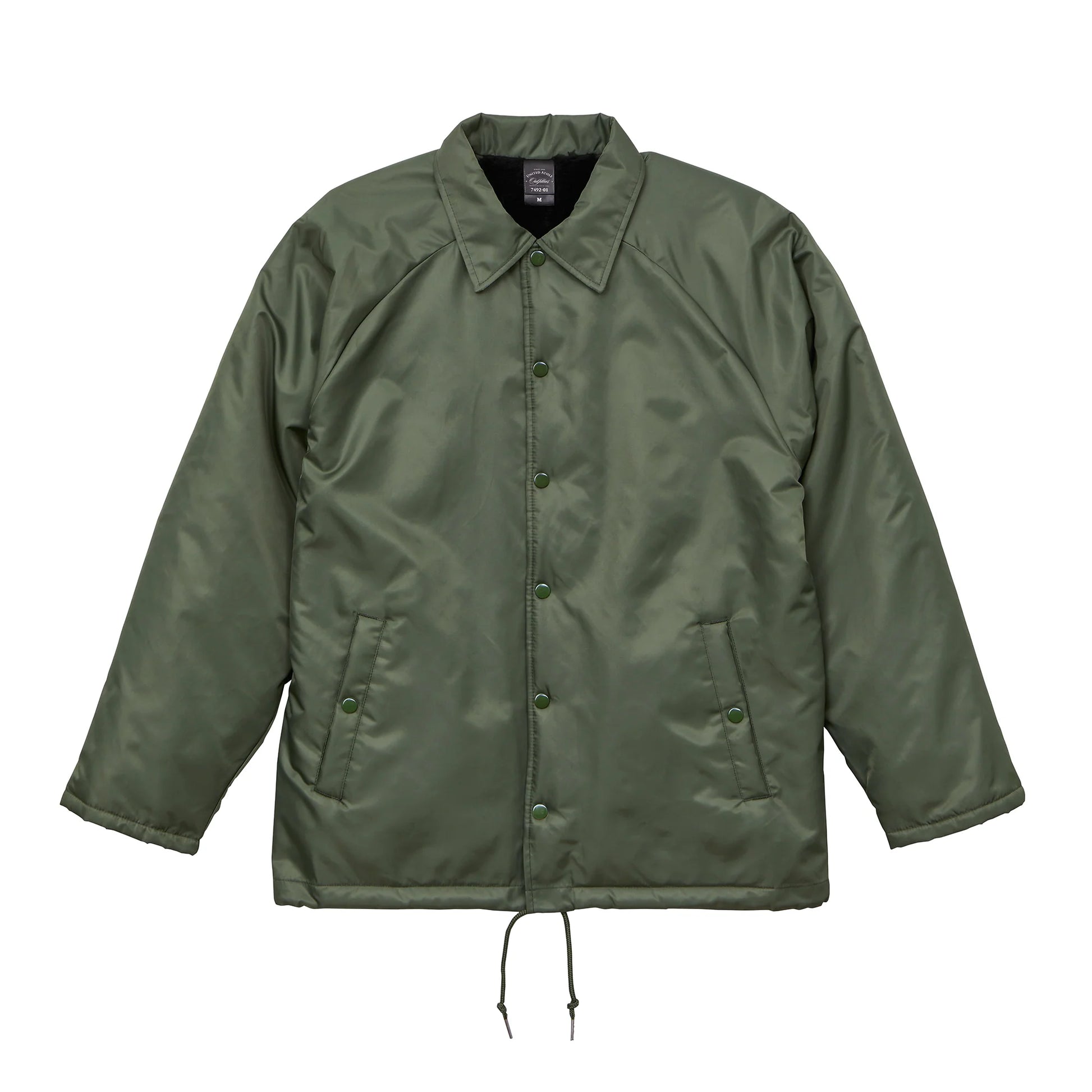Olive coach jacket discount