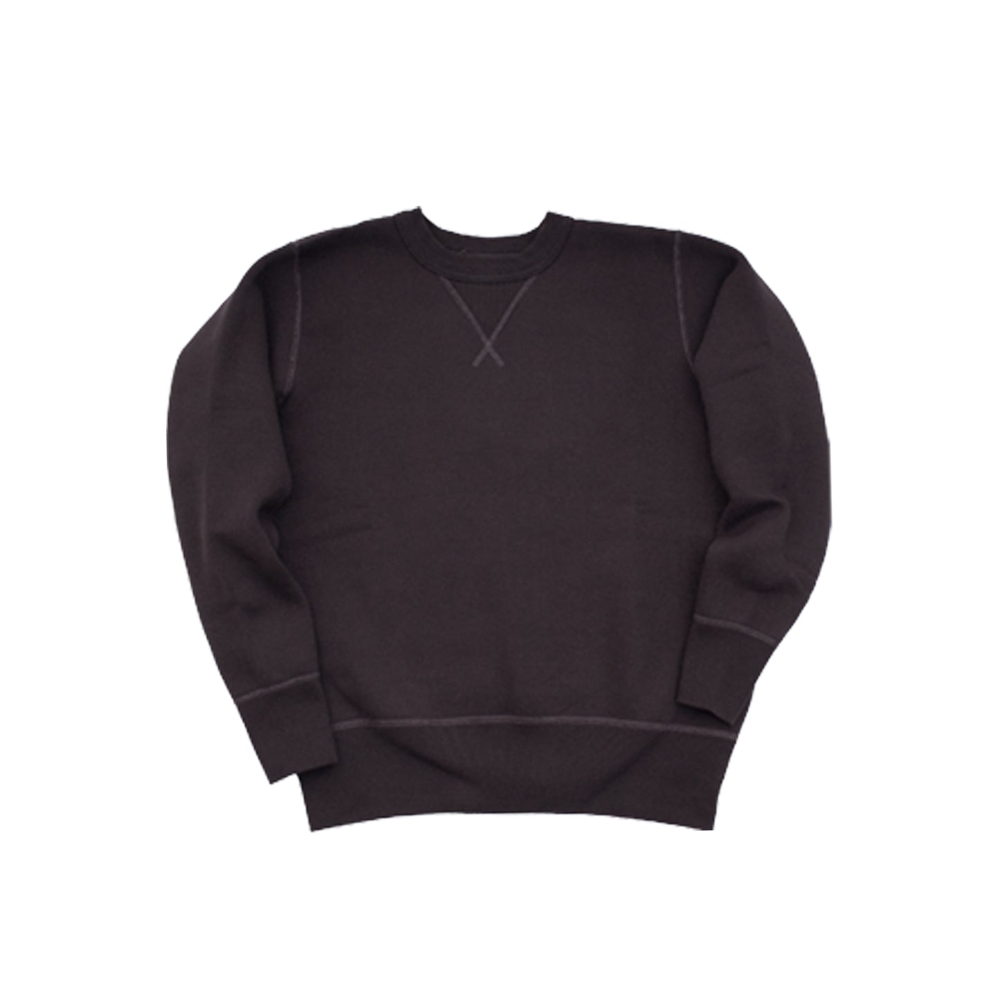 Buzz Rickson Black Single-V Needle Sweatshirt
