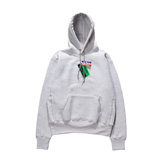 Camber Sportswear 12oz Cross-Knit Hoodie - Grey