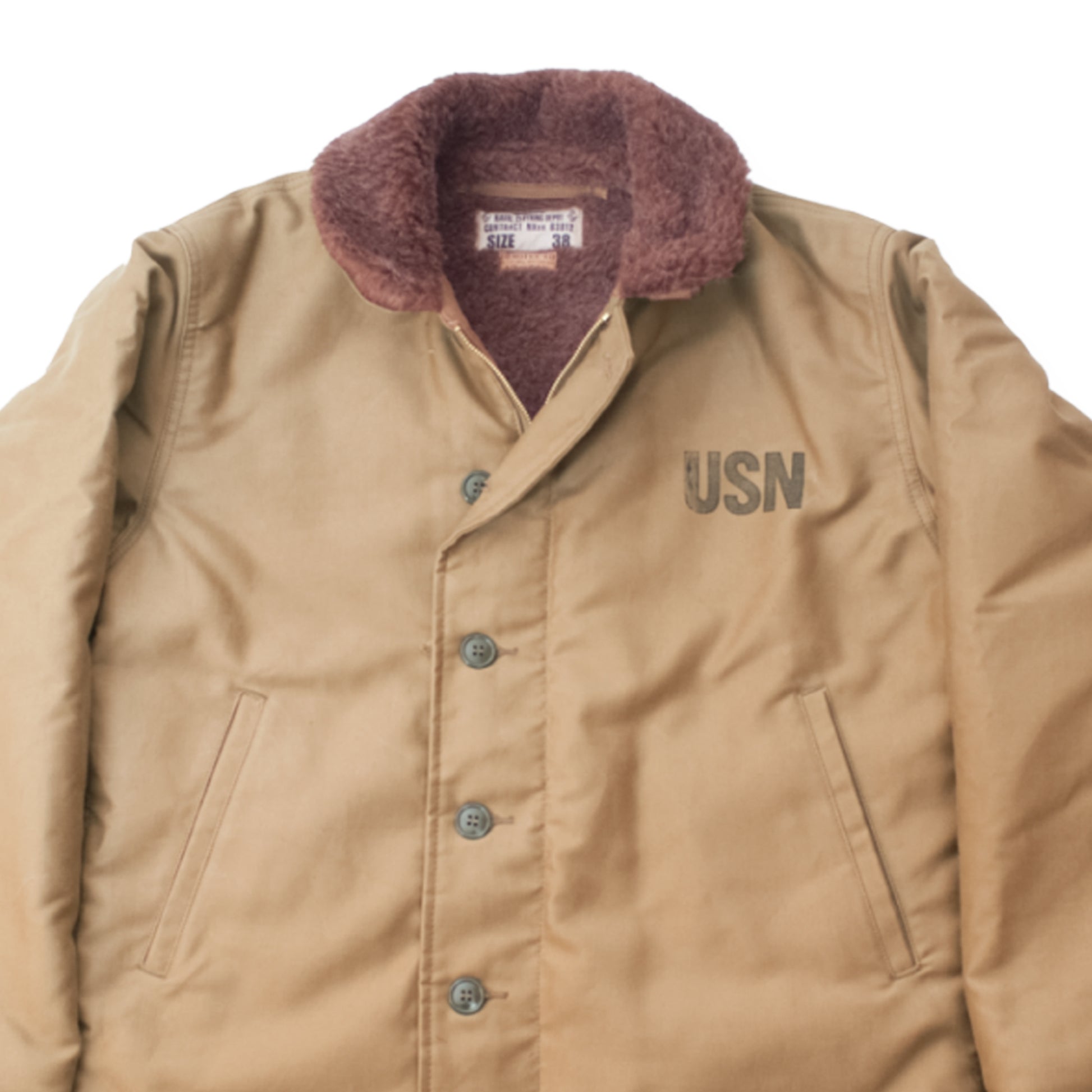 BUZZ RICKSON'S TYPE N-1 DECK JACKET DEMOTEX KHAKI – American Classics ...