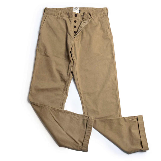 Heimat Journey Pant - Herringbone Cotton - Desert