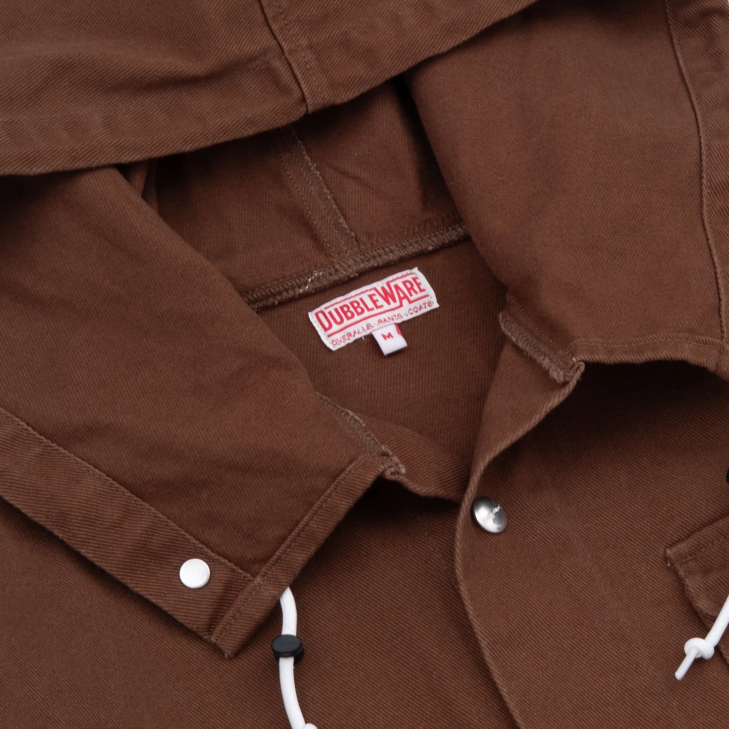 Dubbleware Snap Breaker Jacket - Brown