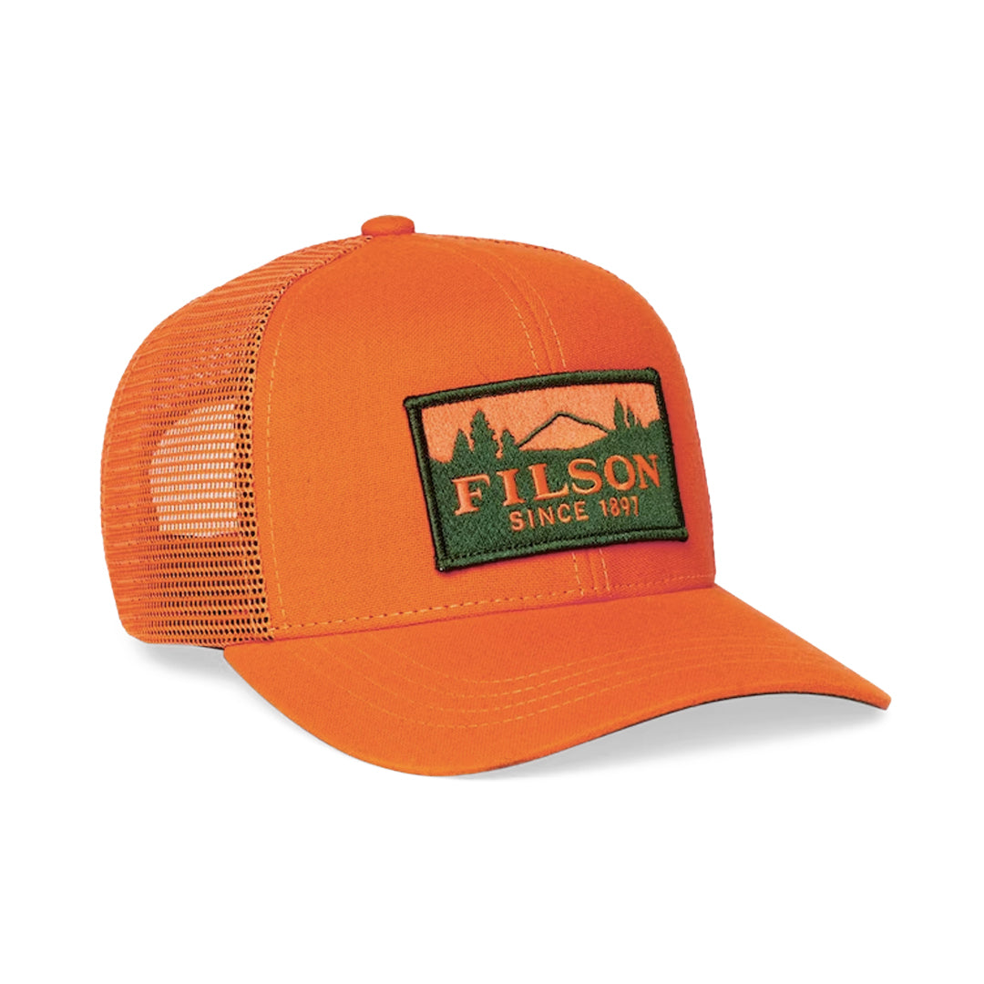 Filson Logger Mesh Cap - Blaze Orange
