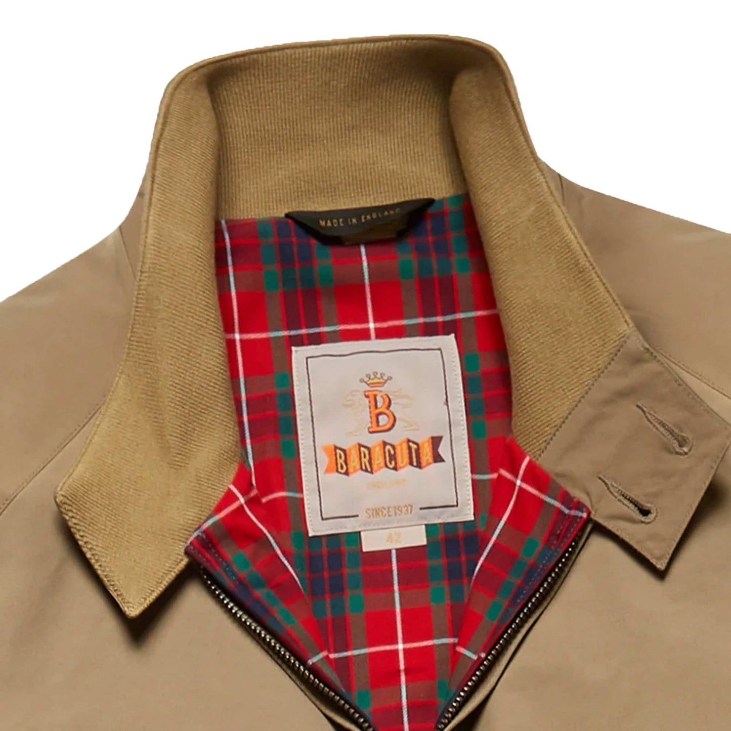 Baracuta G9 Harrington Tan