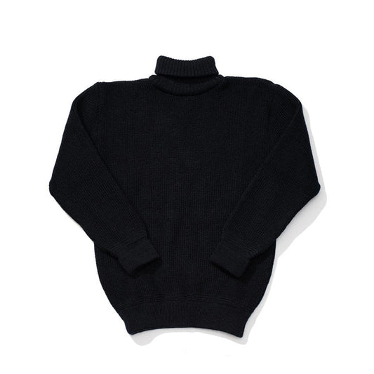 Heimat U Boat Roll Neck Sweater - Shwarz