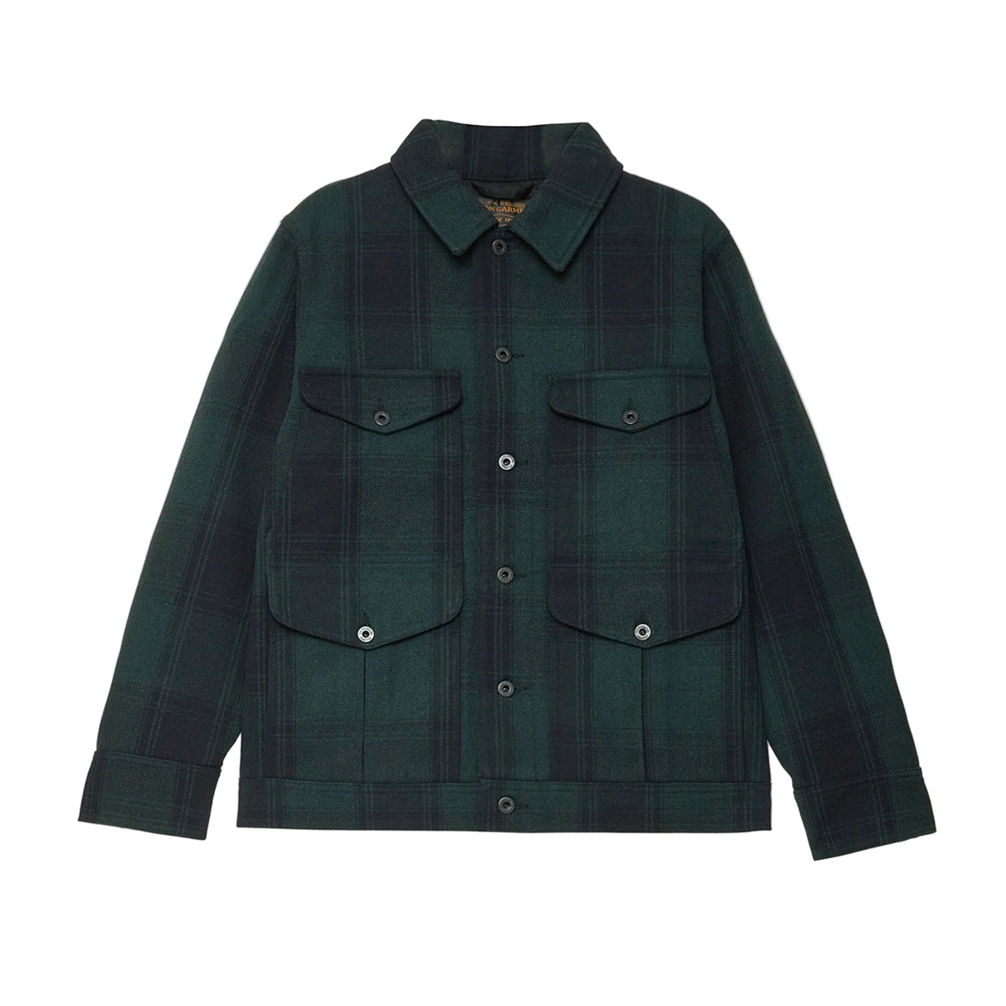 Filson Mackinaw Wool Journeyman Jacket - Blue/Green Check
