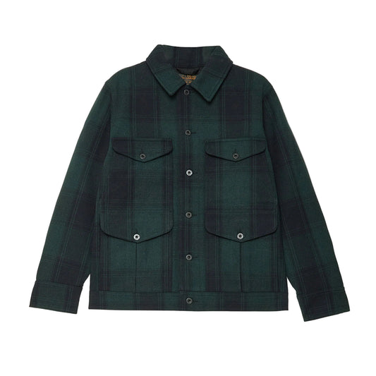 Filson Mackinaw Wool Journeyman Jacket - Blue/Green Check