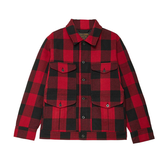 Filson Mackinaw Wool Journeyman Jacket - Red/Black Buffalo