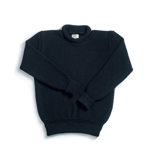 Heimat Mini Roll Neck Sweater - Ink