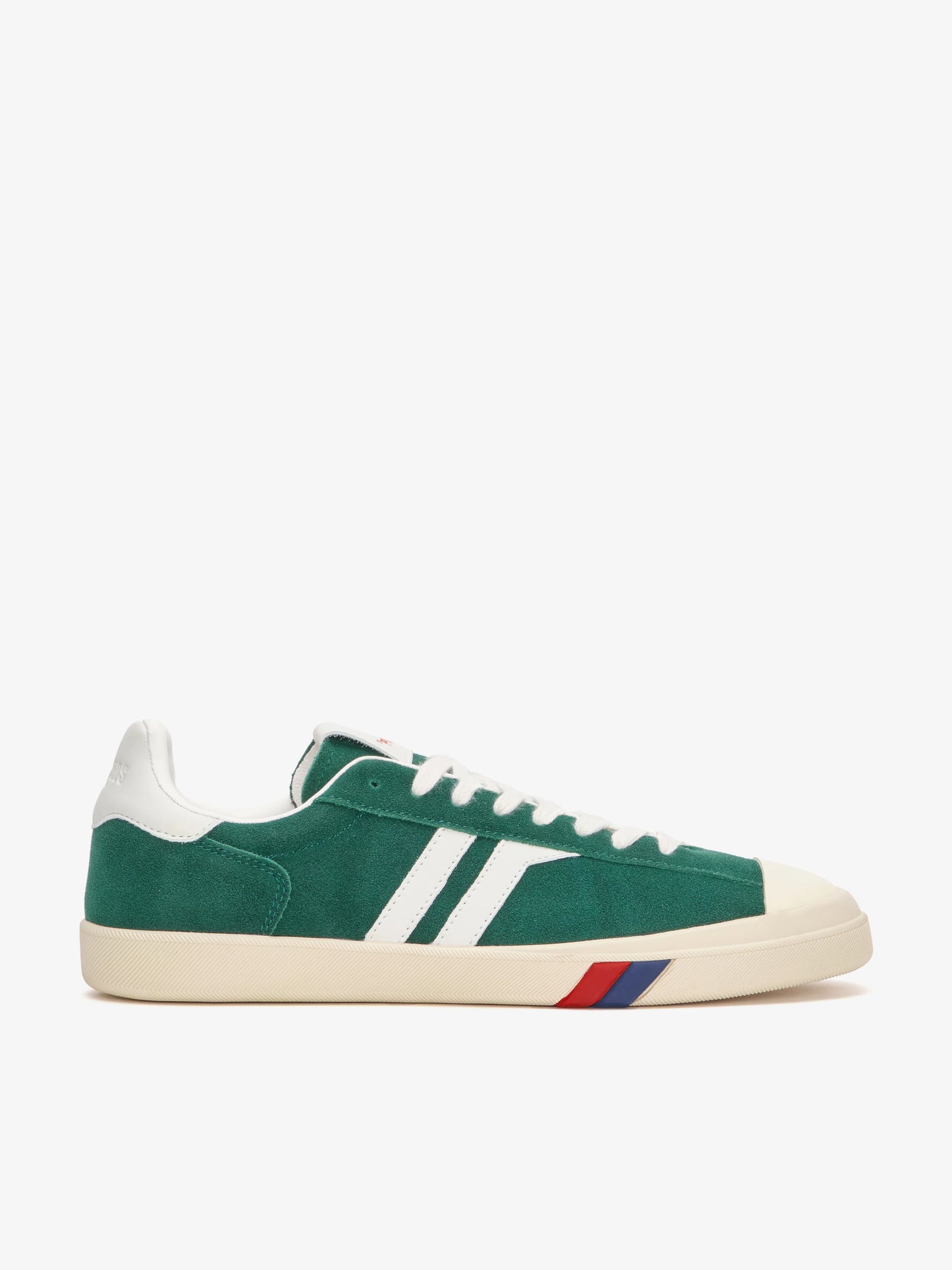 Pro Keds Court Ace Bottle Green and White Sneaker