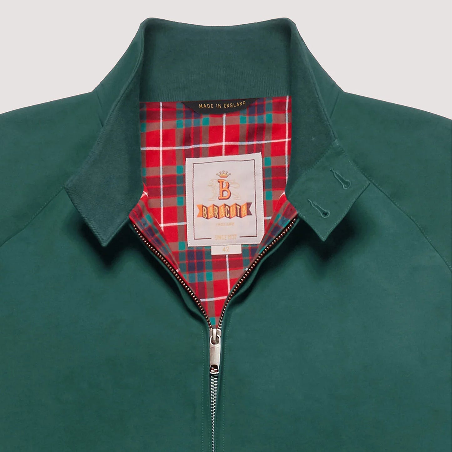 Baracuta G9 Harrington Racing Green