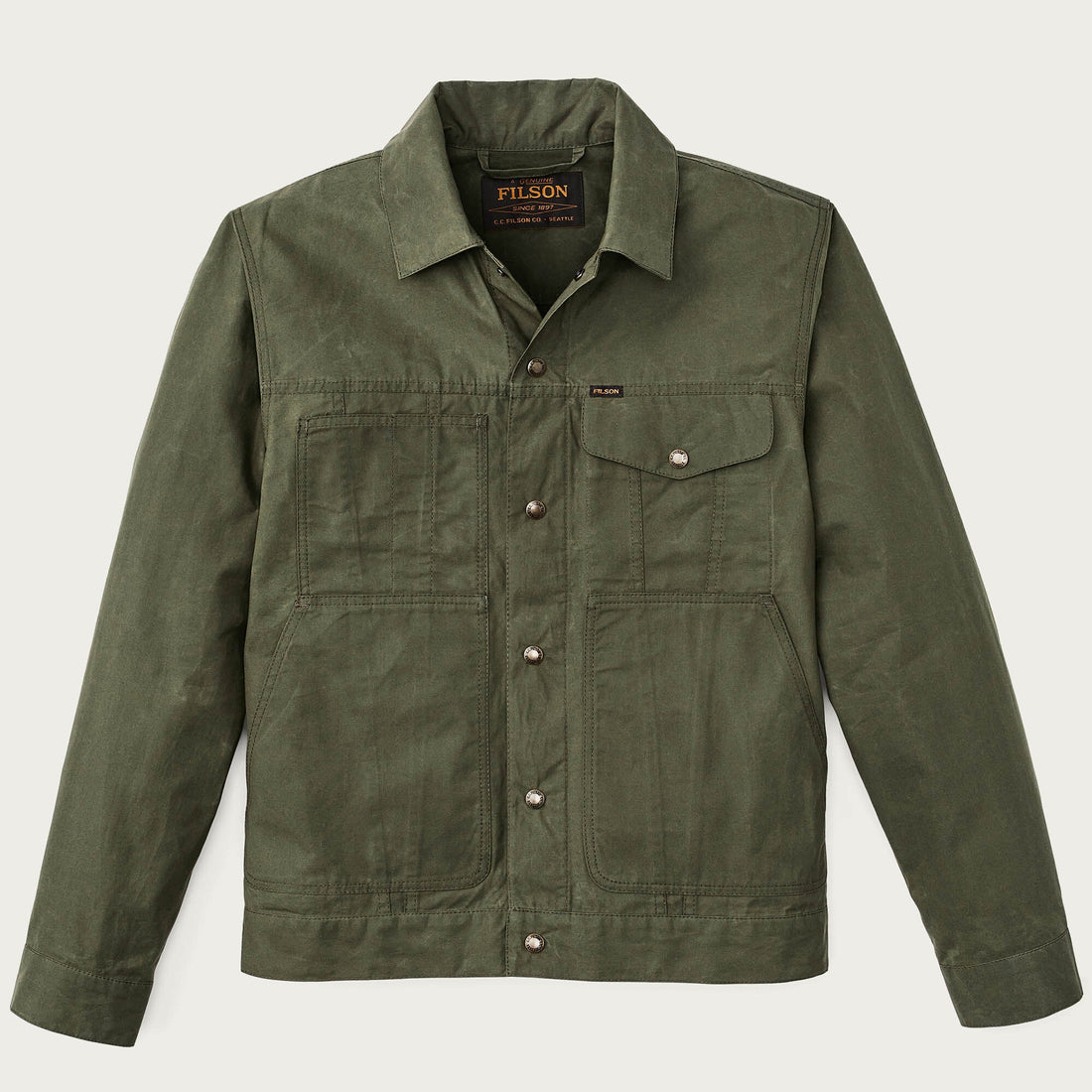 Filson Ranger Short Cruiser Jacket - Olive – American Classics London