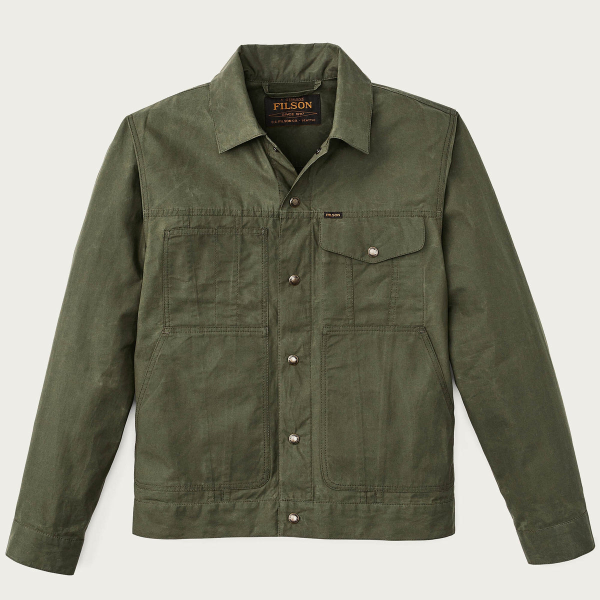 Filson Ranger Short Cruiser Jacket - Olive – American Classics London