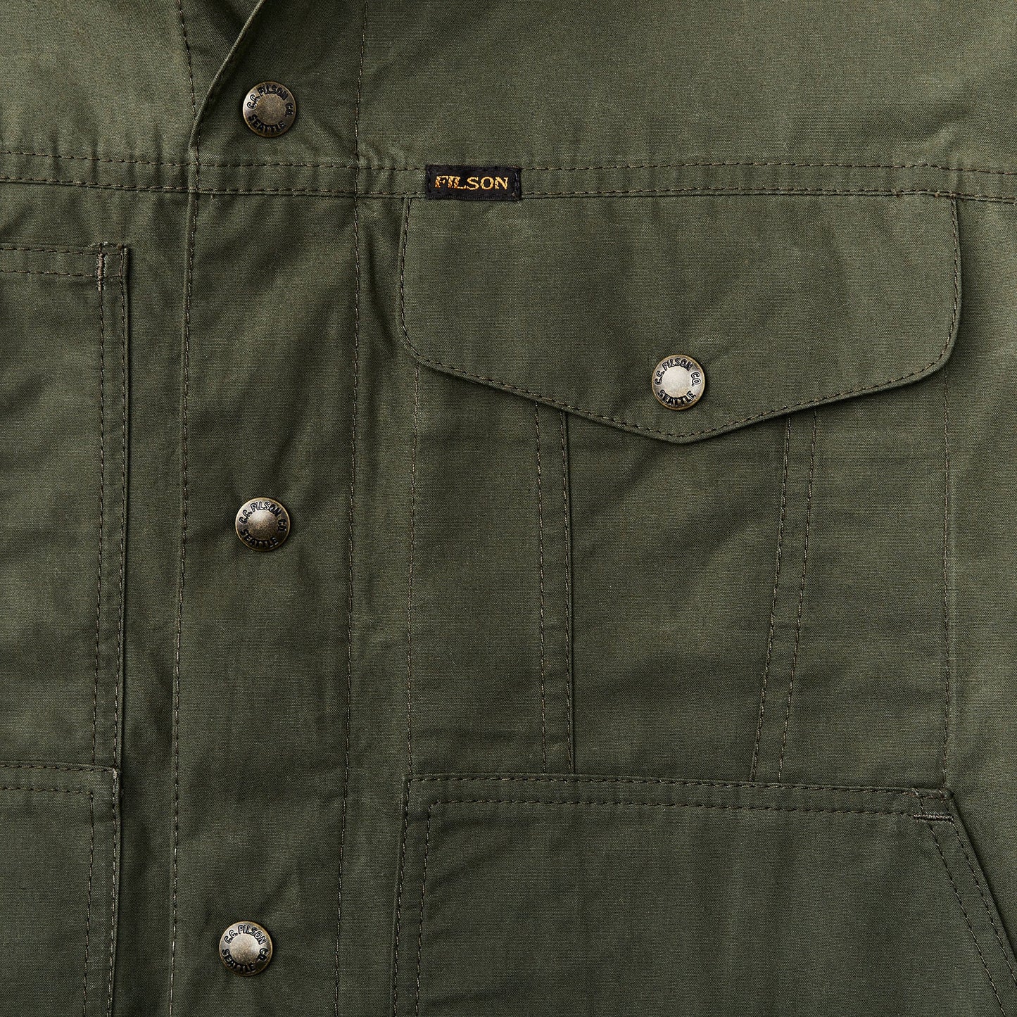 Filson Ranger Short Cruiser Jacket - Olive