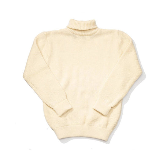 Heimat U Boat Roll Neck Sweater - Seashell