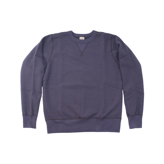Buzz Rickson Navy Blue Single-V Needle Sweatshirt