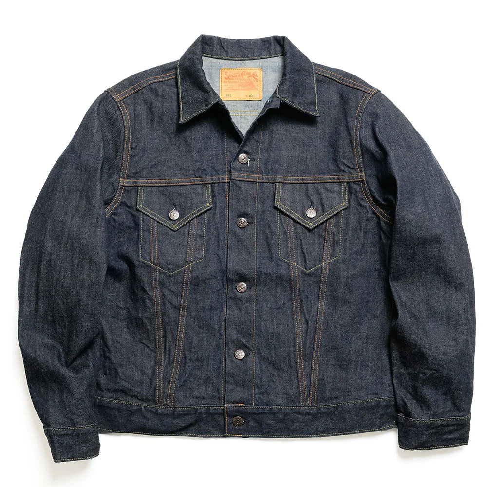 Sugar cane 14.25oz Denim Jacket 1962 Model Type 3 SC12962