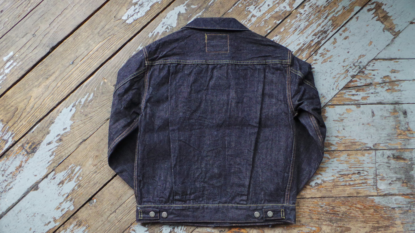 Sugar Cane 1953 "Type II" Red Selvedge Denim Jacket - One Wash