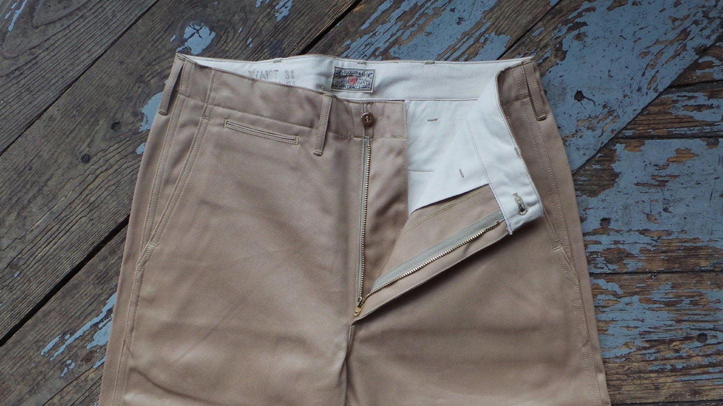 Buzz Rickson Original Spec Chinos Khaki