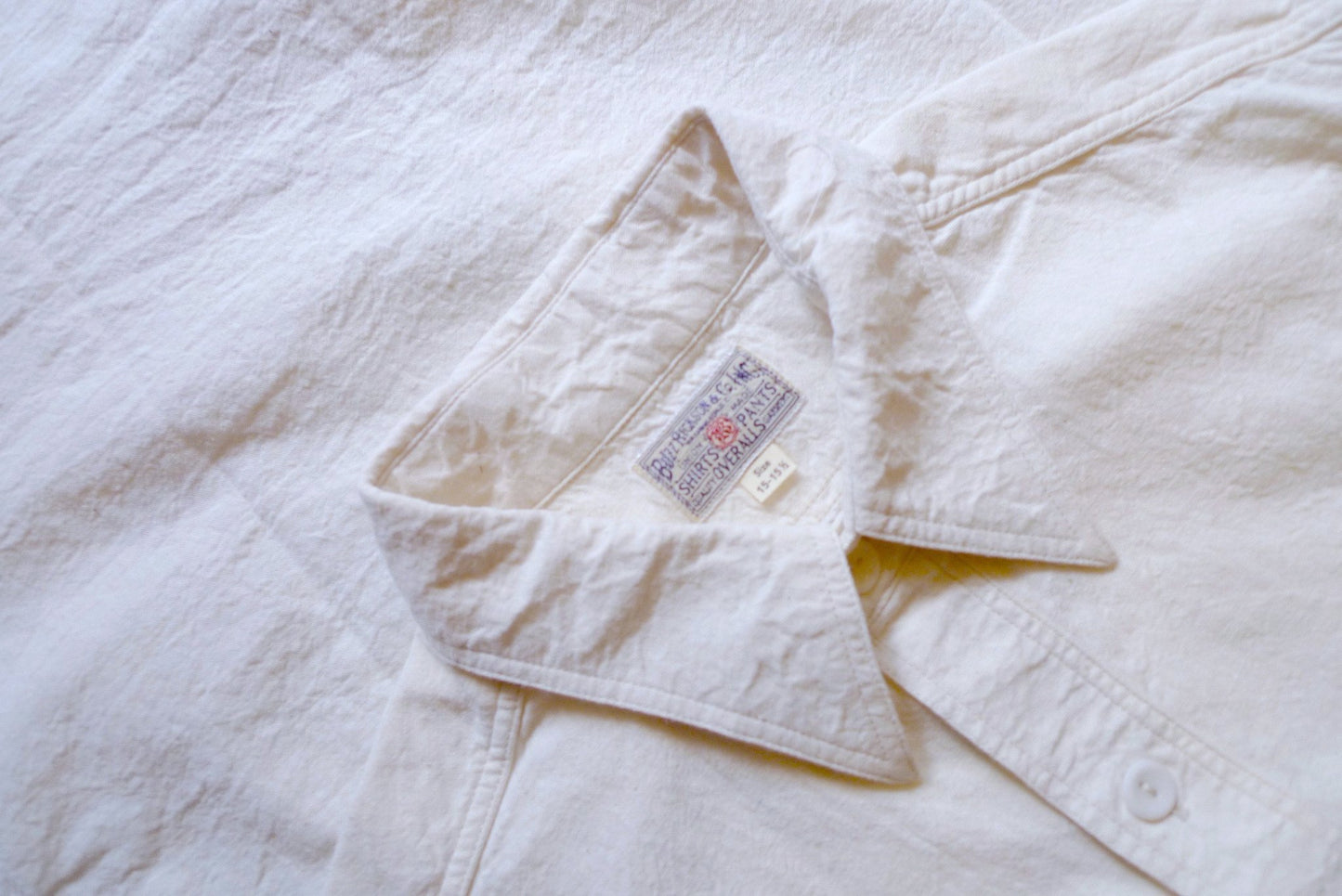 Buzz Rickson 1930’s/40’s Chambray Workshirt White