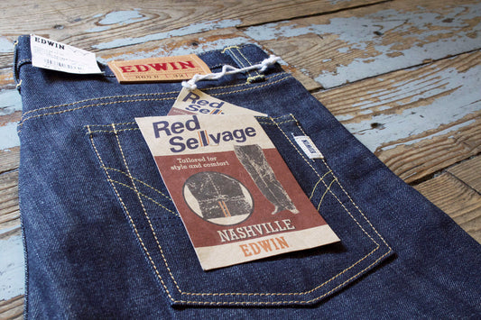 Edwin ‘Nashville’ 14oz Red Selvedge Raw Denim