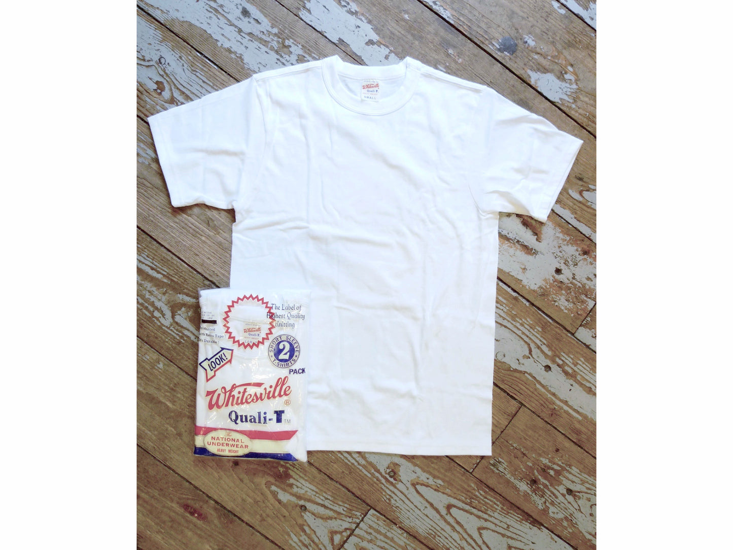 Sugar Cane Whitesville White T-Shirt 2-Pack | American Classics London