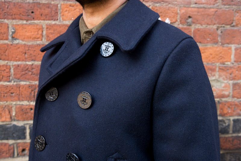 Buzz Rickson U.S.N.  Pea Coat Pre-WWII
