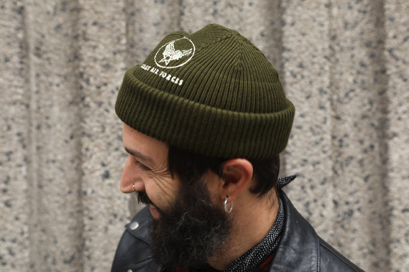 Buzz rickson A-4 cap USAAF stencil Olive