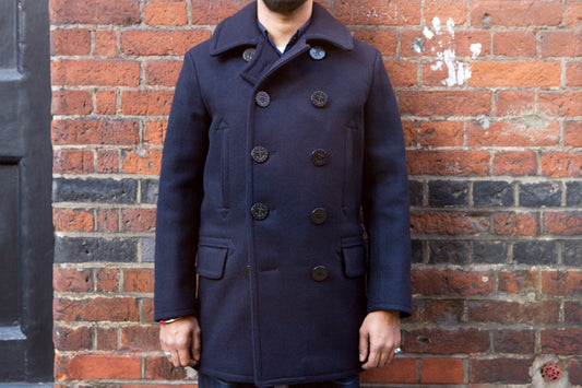 Buzz Rickson U.S.N. 10 Button Peacoat Pre-WWI