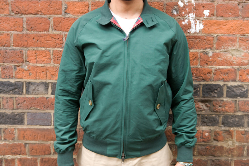 Baracuta G9 Harrington Racing Green