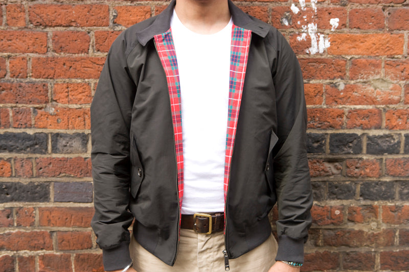 Baracuta G9 Harrington Faded Black