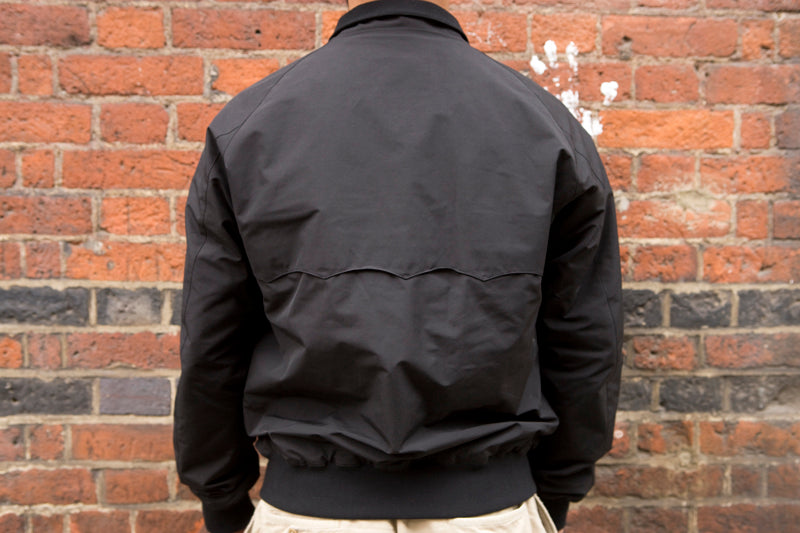 Baracuta G9 Harrington Faded Black