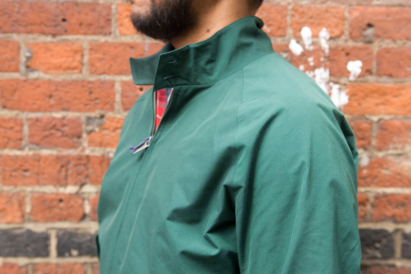 Baracuta G9 Harrington Racing Green