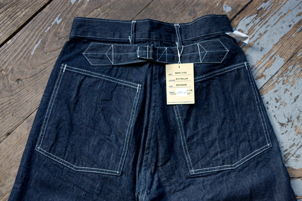 Buzz Rickson 1937 Denim Work Pants