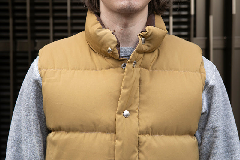 Crescent Down Works Italian Vest - Tan - SALE