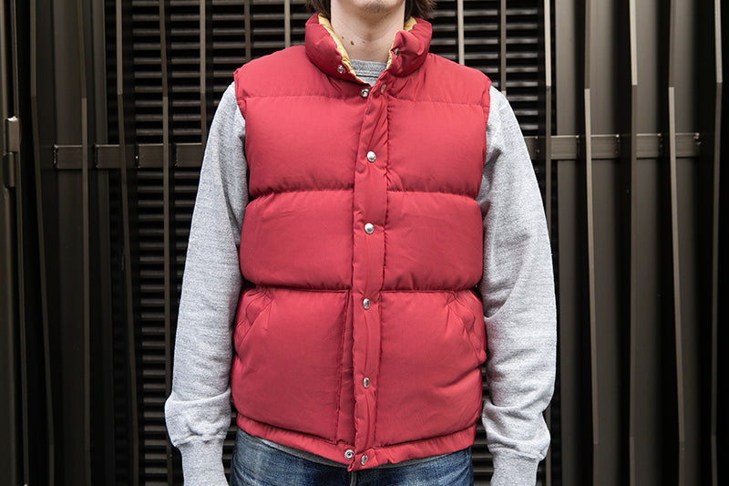 Crescent Down Works Italian Vest - Red - SALE