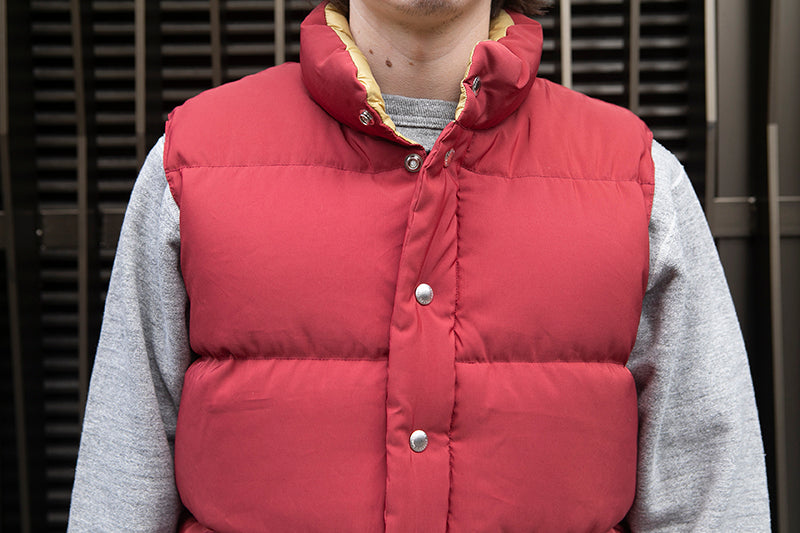 Crescent Down Works Italian Vest - Red - SALE