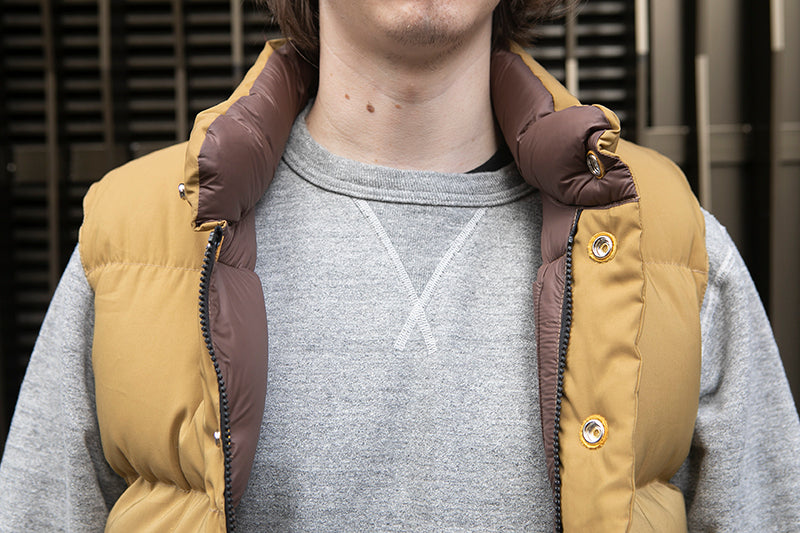 Crescent Down Works Italian Vest - Tan - SALE