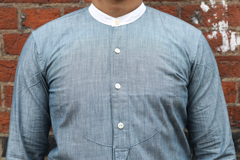 Oldblue Co ‘Vaquero Shirt I’ - Light Chambray - SALE 35% OFF