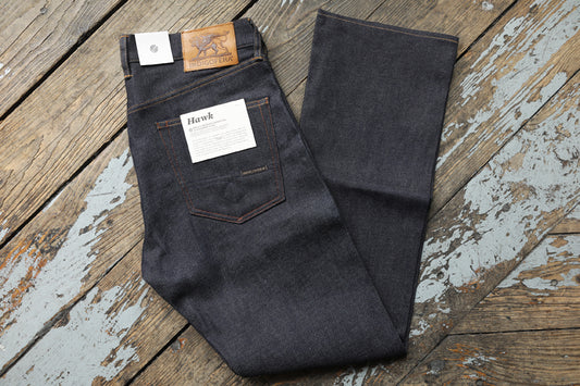 Indigofera ‘Hawk’ 13oz Selvedge Denim - Handdip - SALE