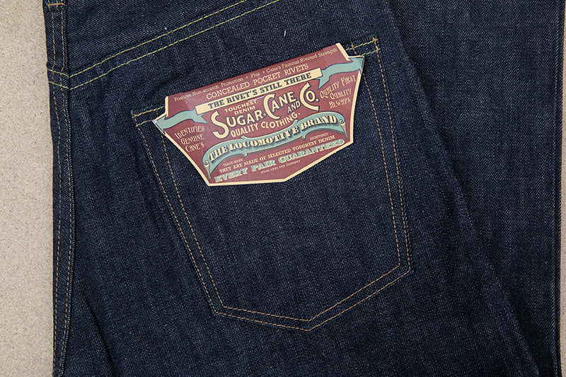 Sugar Cane 2014 (1947 Type III) 12oz Double Ring Spun Selvedge Rigid Denim