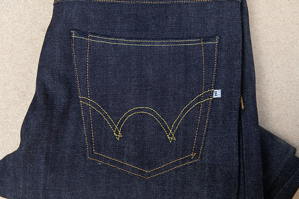 Edwin Ed-47 Regular Straight Red Listed Unwashed – American Classics London