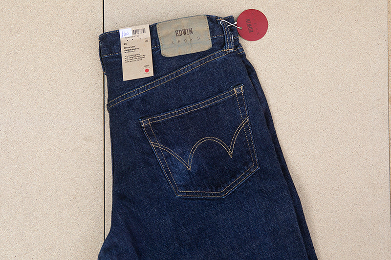 Edwin Loose Straight Dark Pure Indigo - Dark Used Wash - SALE
