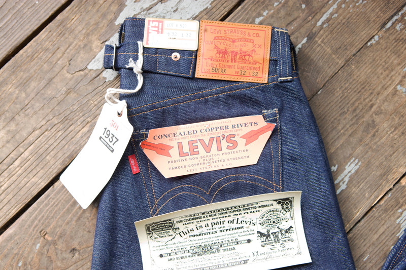 Levi's® Vintage Clothing 1937 501®XX Rigid Denim