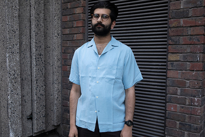 Portugues Flannel Dogtown Shirt - Sky