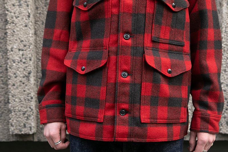 Filson Mackinaw Cruiser - Red/Black Plaid