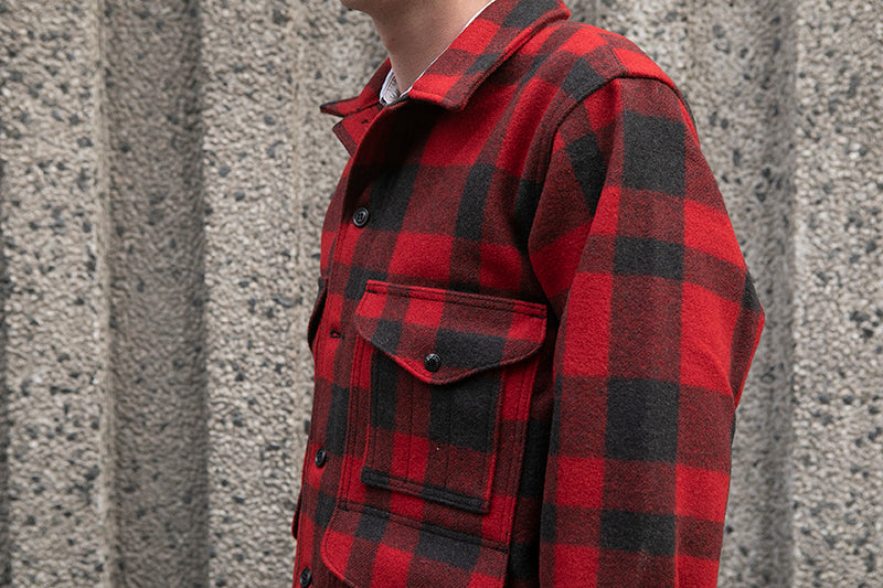 Filson Mackinaw Cruiser - Red/Black Plaid