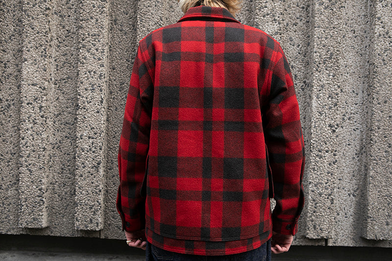 Filson Mackinaw Cruiser - Red/Black Plaid