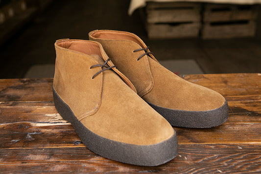 Sanders Brit Chukka Boot - Indiana Tan Suede