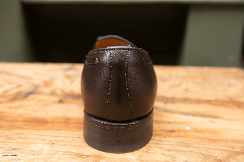 Sanders Finchley Tassel Loafer - Dark Brown Calf - SALE